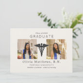 Twee foto's: zwarte ivory insignia (Staand voorkant)