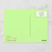 Twee Fox Cubs Briefkaart (Achterkant)