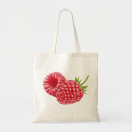Twee frambozen tote bag