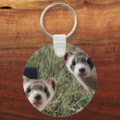 Twee fretten sleutelhanger (Voorkant)