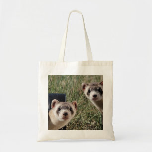 Twee fretten tote bag