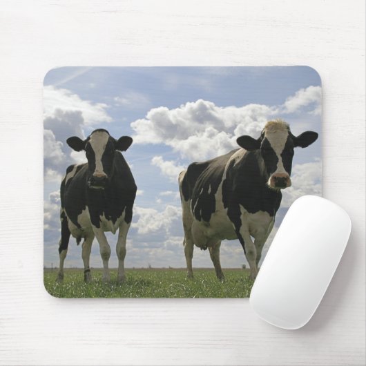 Twee Friesse koeien Muismat (Met muis)