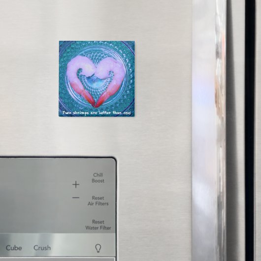 Twee garnalen magneet (Insitu (Koelkast))