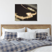 Twee gasreus-exoplaneten die om een jonge ster dra canvas afdruk (Insitu (Slaapkamer))