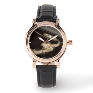 Twee gasreus-exoplaneten die om een jonge ster dra horloge