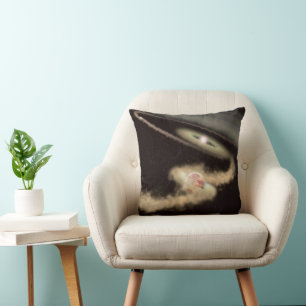 Twee gasreus-exoplaneten die om een jonge ster dra kussen