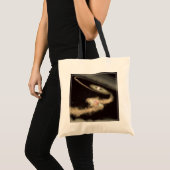 Twee gasreus-exoplaneten die om een jonge ster dra tote bag (Voorkant (product))