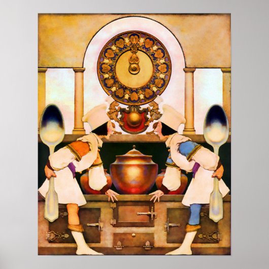 Twee gebak Poster (Voorkant)