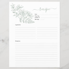 Twee gedeelde pagina Groen Ontvang van de pagina v Flyer