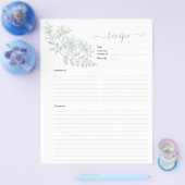 Twee gedeelde pagina Groen Ontvang van de pagina v Flyer (Enkel)