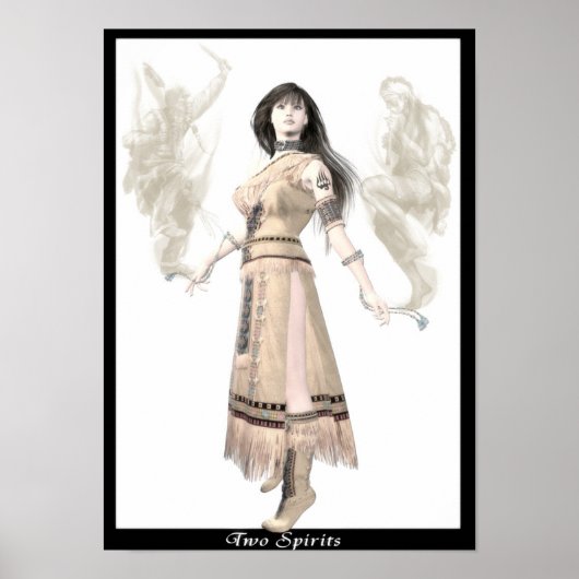 Twee gedistilleerde dranken poster (Voorkant)