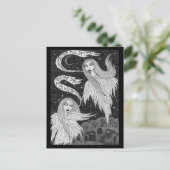 Twee geesten Briefkaart (Staand voorkant)