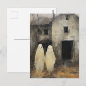 Twee geesten  schilderij briefkaart (Voorkant / Achterkant)
