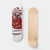 Twee Geishas met Grafisch Ontwerp Persoonlijk Skateboard (Voorkant)