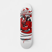Twee Geishas met Grafisch Ontwerp Persoonlijk Skateboard (Voorkant)
