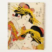 Twee geisha's voor kunst planner (Achterkant)
