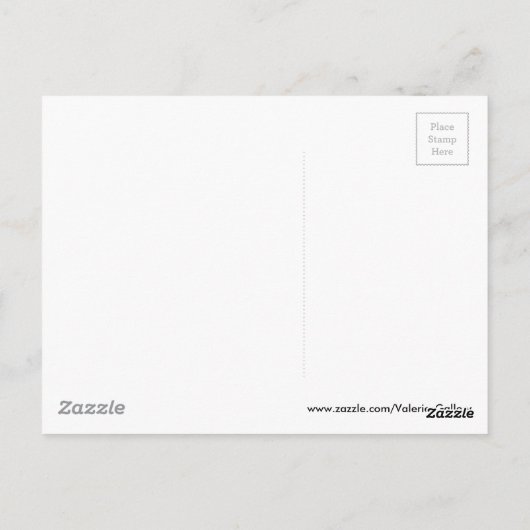 Twee geiten briefkaart (Achterkant)