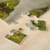 Twee geiten Cute Brown White Legpuzzel (Zijkant)