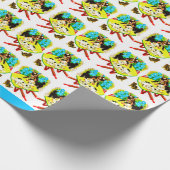 twee geiten één kitten cadeaupapier (Hoek)