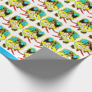 twee geiten één kitten cadeaupapier