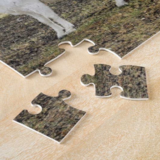 Twee geiten legpuzzel (Zijkant)