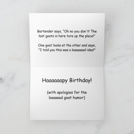 Twee geitjes lopen een Kaart in (Binnen)