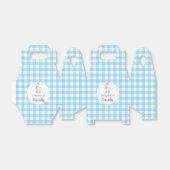 Twee Gekke Goose Blue 2e Verjaardag Bedankdoosjes (Uitgevouwen)