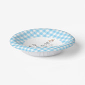 Twee Gekke Goose Blue verjaardagen Papieren Kommen (Gebogen)