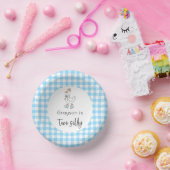 Twee Gekke Goose Blue verjaardagen Papieren Kommen (Feest)