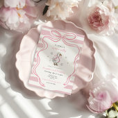 Twee Gekke Goose Coquette Meisjes 2e verjaardag Kaart