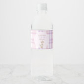 Twee Gekke Goose Girl 2e Verjaardagsfeest Jij Waterfles Etiket (Voorkant)