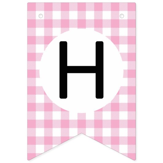 Twee Gekke Goose Roze Verjaardag Banner (Tweede vlag)