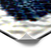 Twee gekleurde Cuckoo-vogels in getextureerd Poste Poster (Hoek)