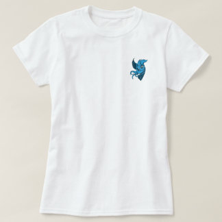Twee gekloonde blauwe vogeltjes t-shirt