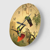 Twee gekookte visorferende mensvogels grote klok (Hoek)