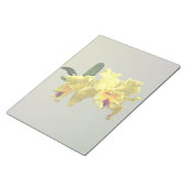 Twee Gele Cattleya Orchids Notitieblok (Schuin)