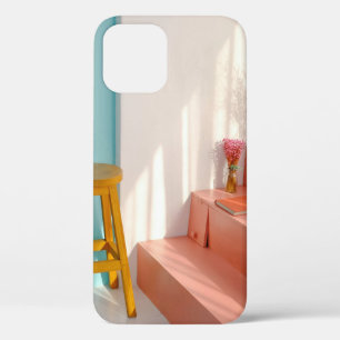 Twee gele houten stooten Case-Mate iPhone case