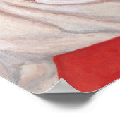 Twee gele labradors poster (Hoek)