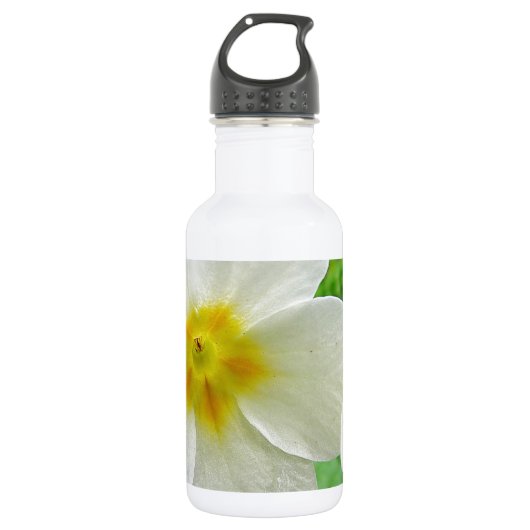 Twee gele primeroses waterfles (Voorkant)