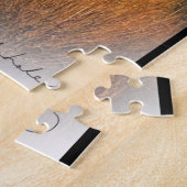 Twee gele Struiken Puzzle Legpuzzel (Zijkant)