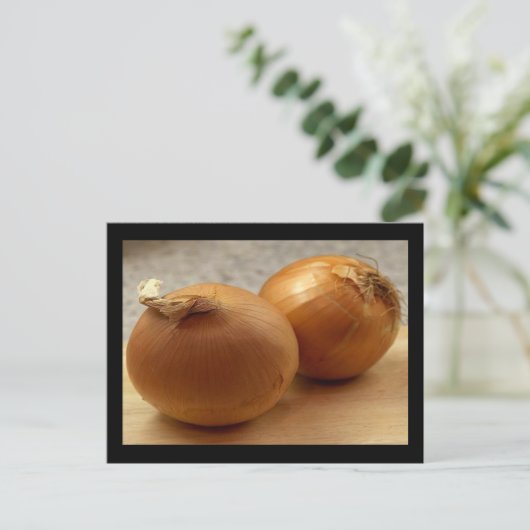 Twee Gele Ui Kaarten (Staand voorkant)