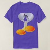 Twee gelekte eistrengen t-shirt (Design voorkant)