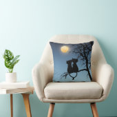 Twee geliefden Cat Grade A Cotton Sierkussen 16¤16 (Stoel)