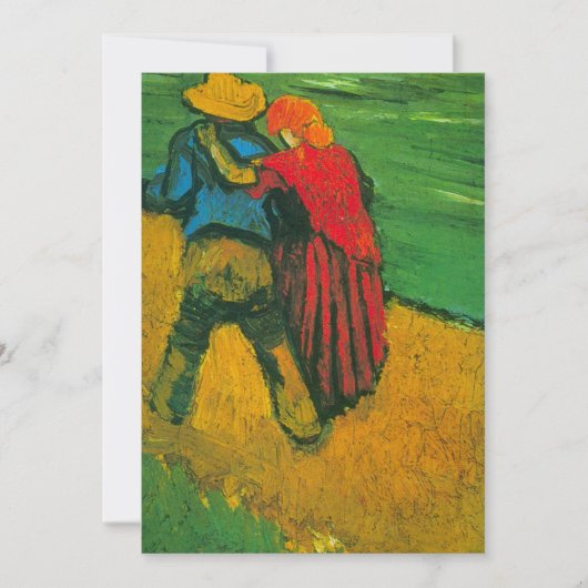 Twee geliefden door Vincent van Gogh (Voorkant)