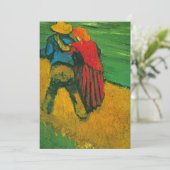 Twee geliefden door Vincent van Gogh (Staand voorkant)