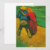 Twee geliefden door Vincent van Gogh (Voorkant / Achterkant)