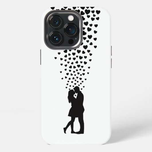 Twee geliefden iPhone hoesje (Achterkant)