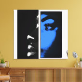 Twee Gelijke Helften Canvas Afdruk (Insitu (Woonkamer))