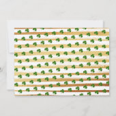 Twee gelukkige St. Patrick's Day 2e verjaardag fot Kaart (Achterkant)