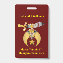Twee gesneden inkrimpers badge